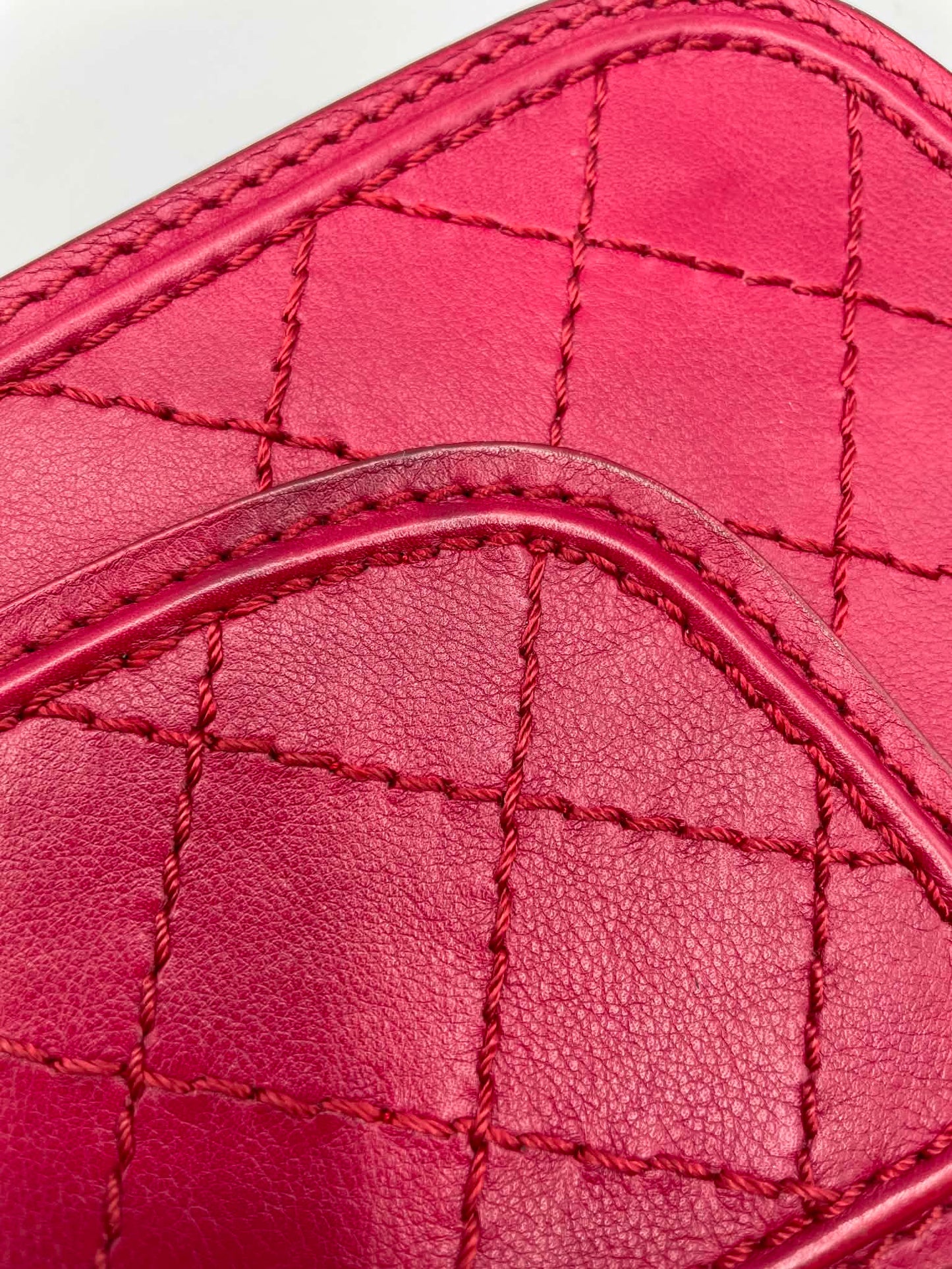 Chanel Double Stitch Shoulder Bag
