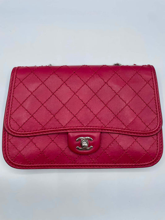 Chanel Double Stitch Shoulder Bag