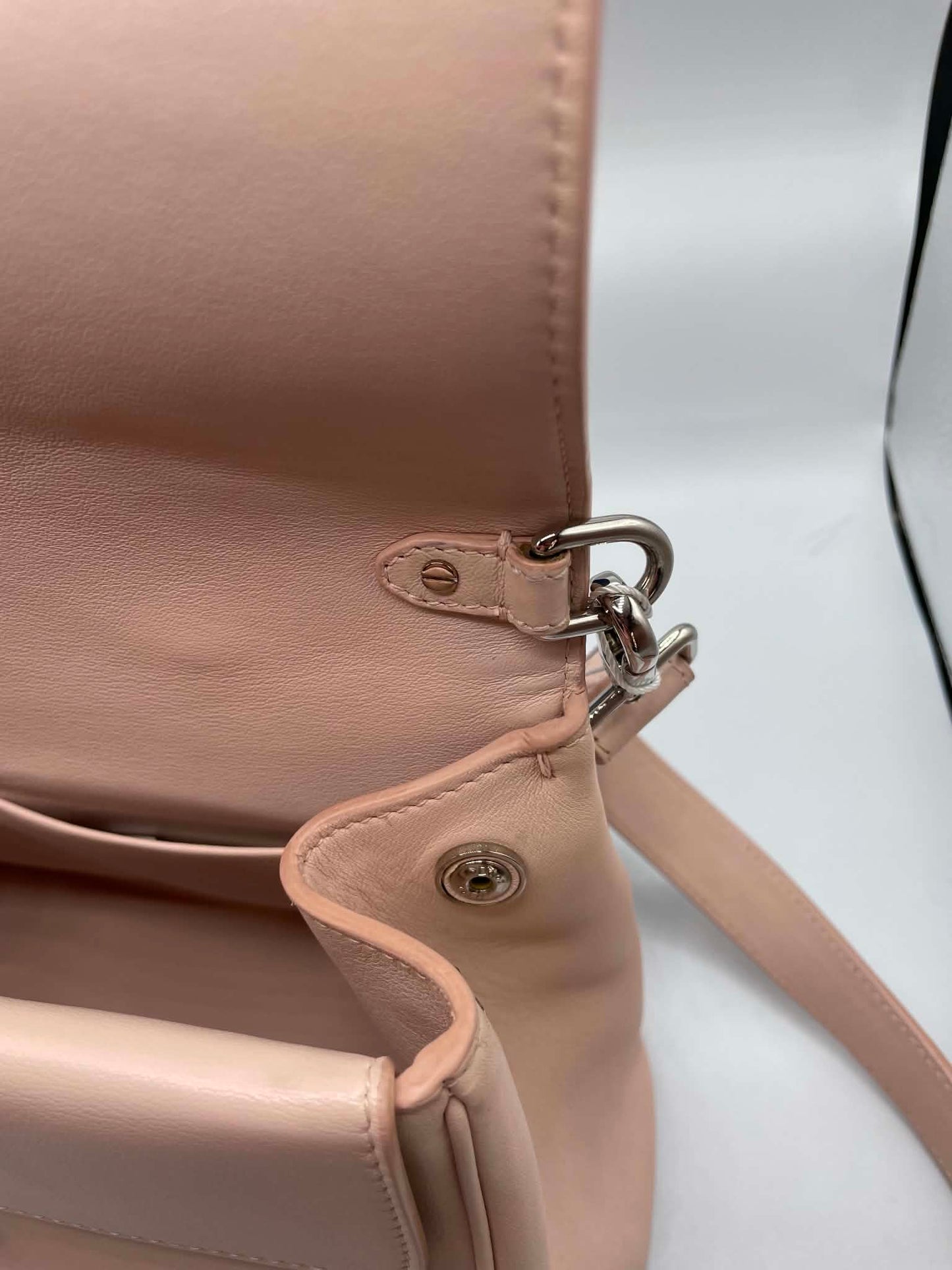 Dior Be Dior Top Handle Bag — Light Pink & Blue Cowhide, Silver Hardware | Pre-Owned