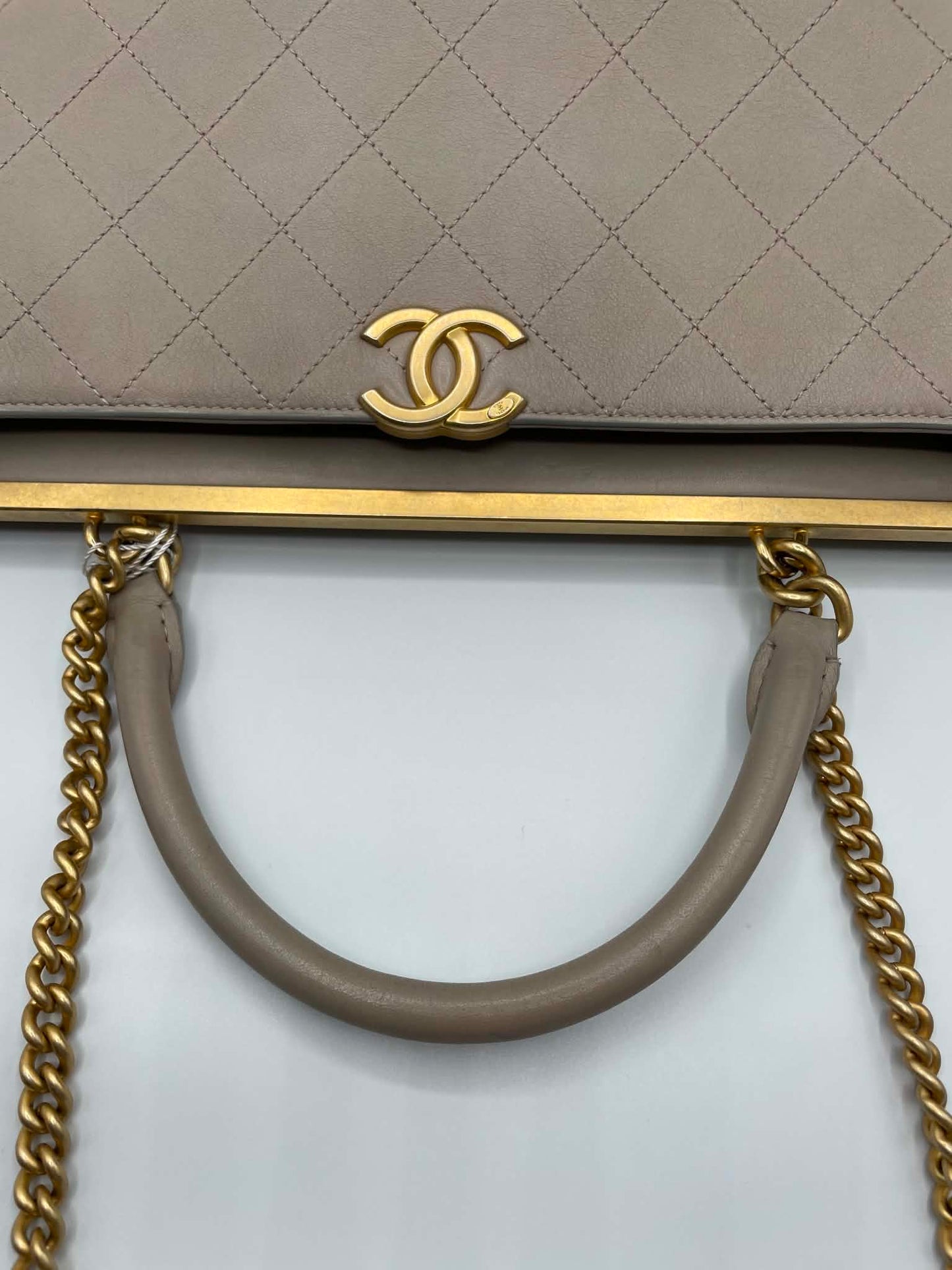 Chanel Large Coco Luxe Shopping Tote