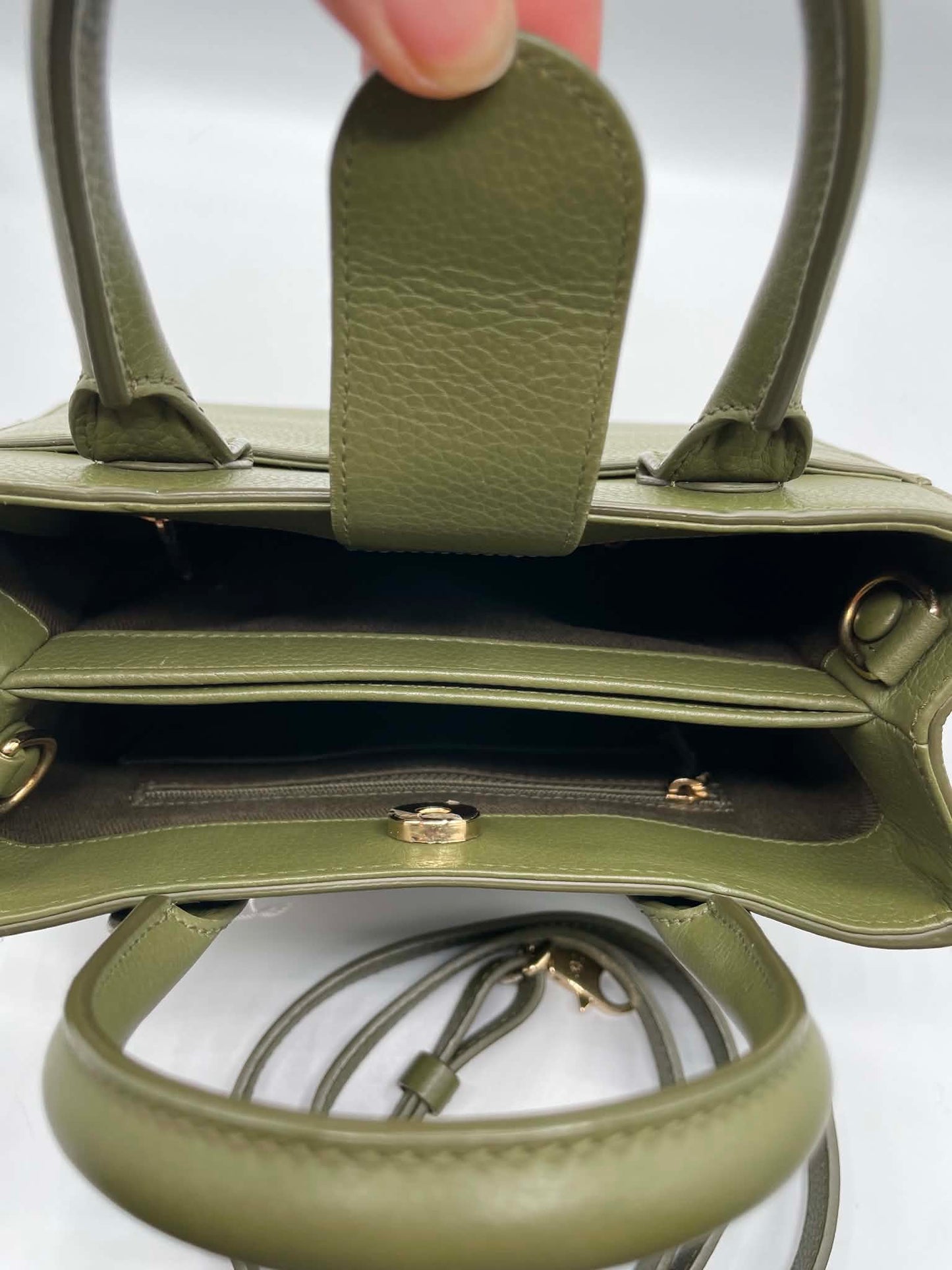 Chanel Calfskin Mini Neo Executive Shopper Tote Khaki