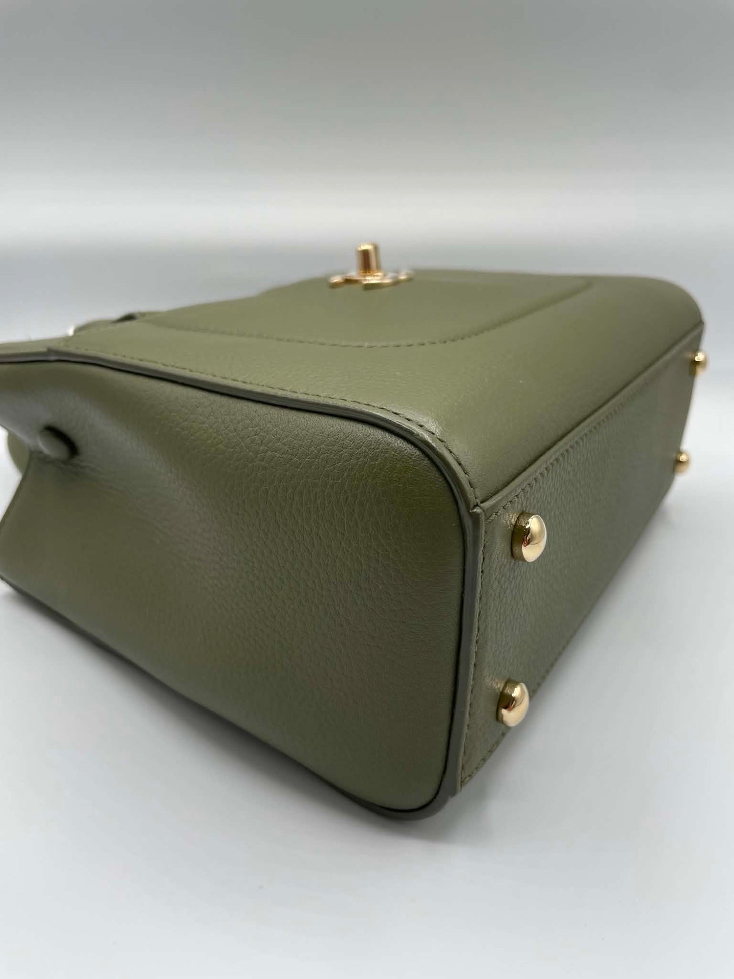 Chanel Calfskin Mini Neo Executive Shopper Tote Khaki
