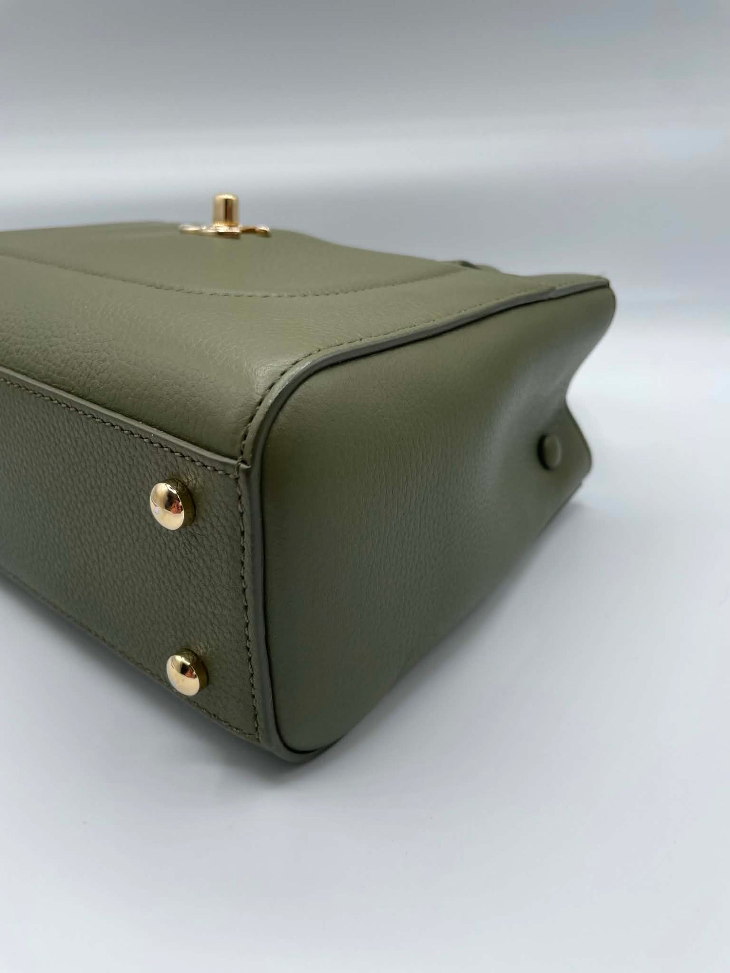Chanel Calfskin Mini Neo Executive Shopper Tote Khaki