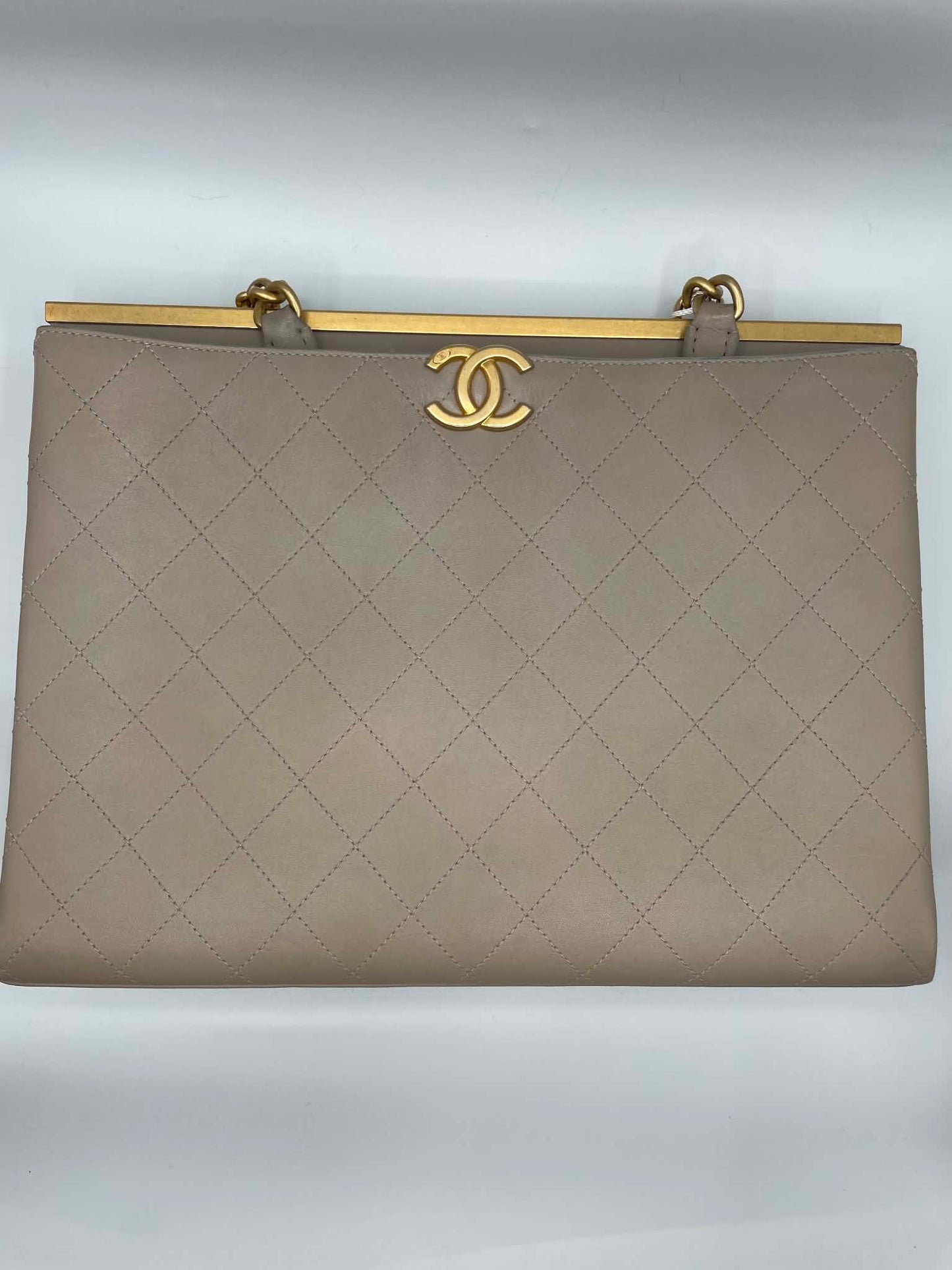Chanel Large Coco Luxe Shopping Tote