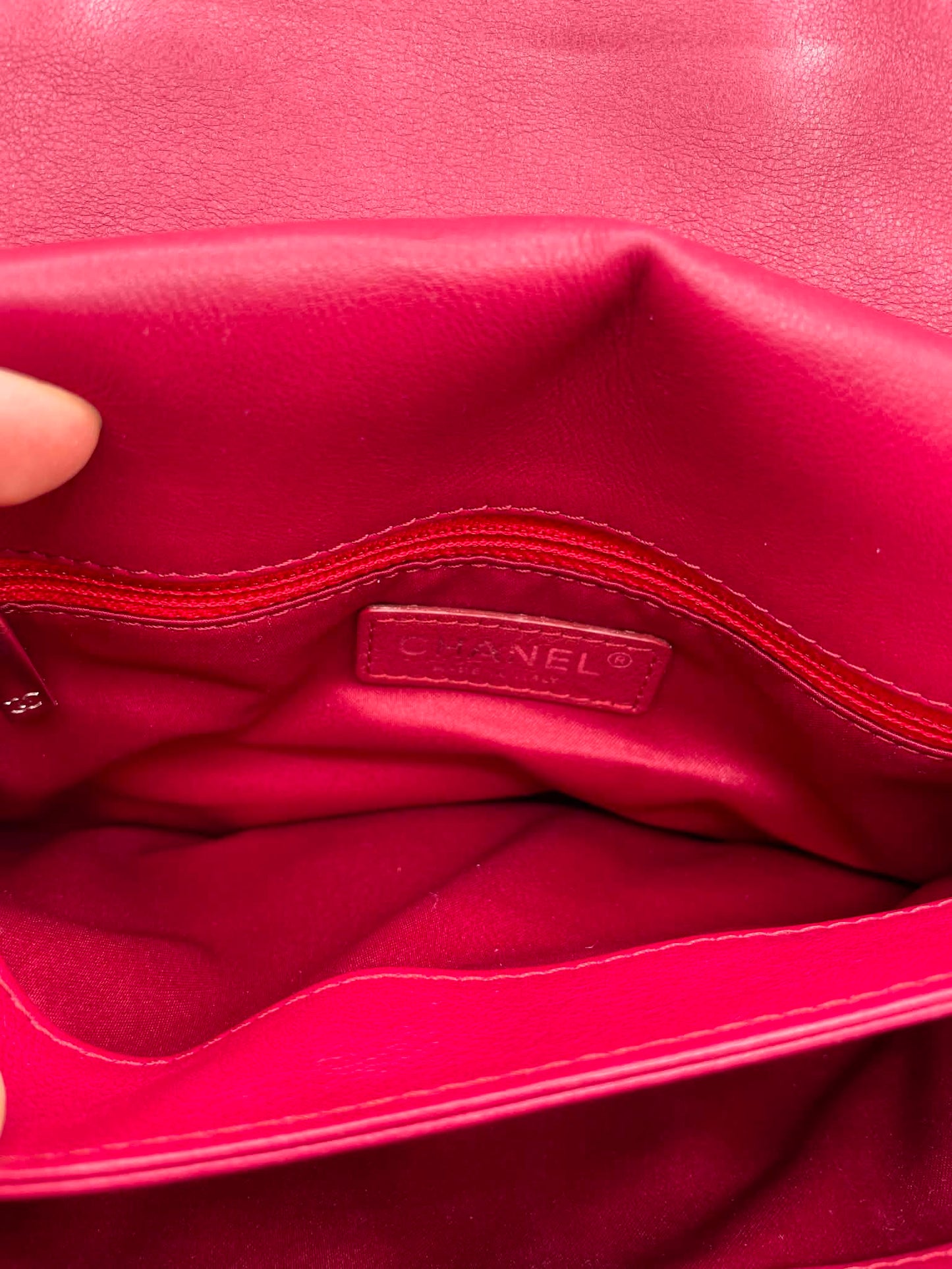 Chanel Double Stitch Shoulder Bag