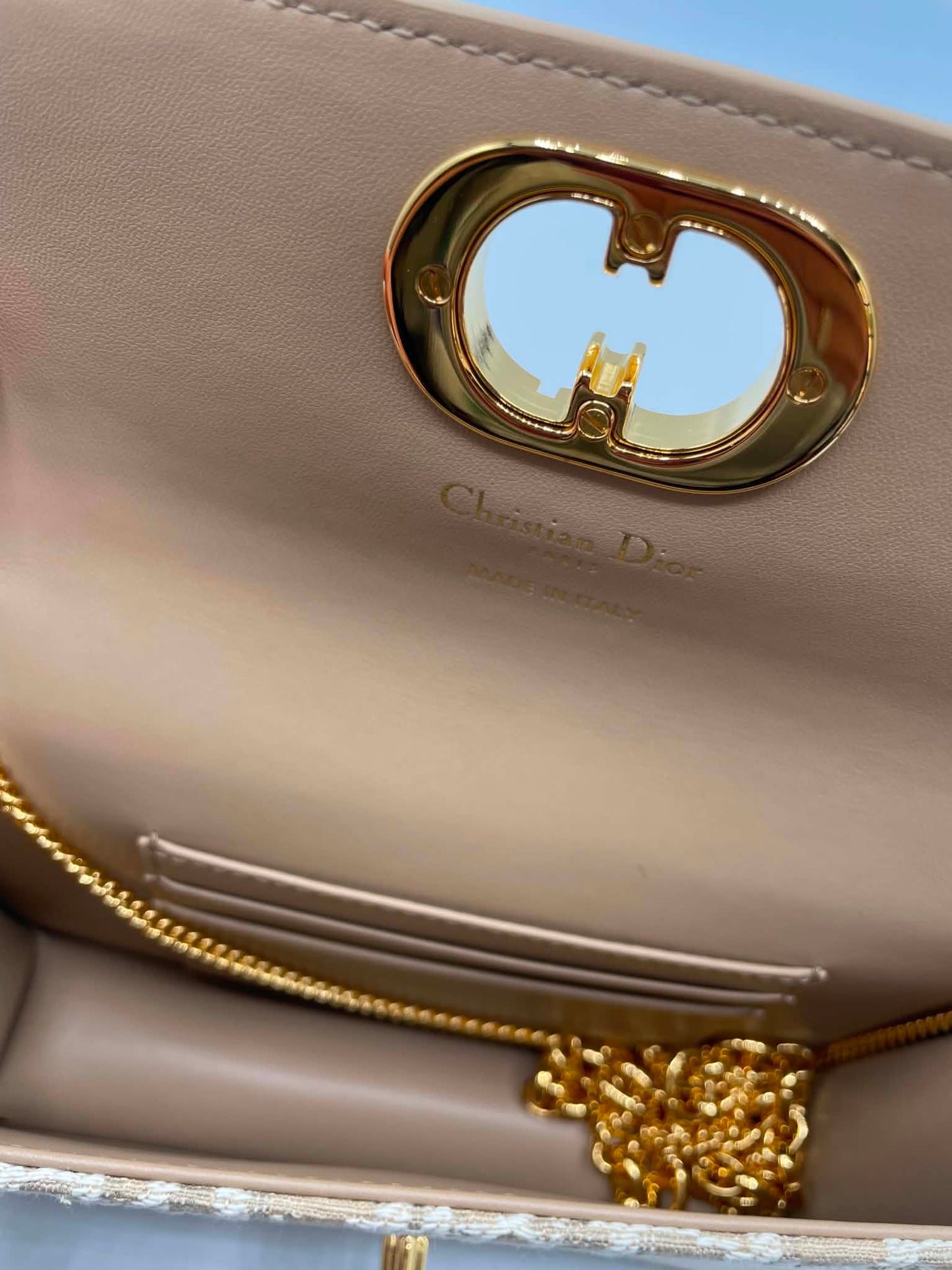 Dior Miss Caro Pouch with Chain