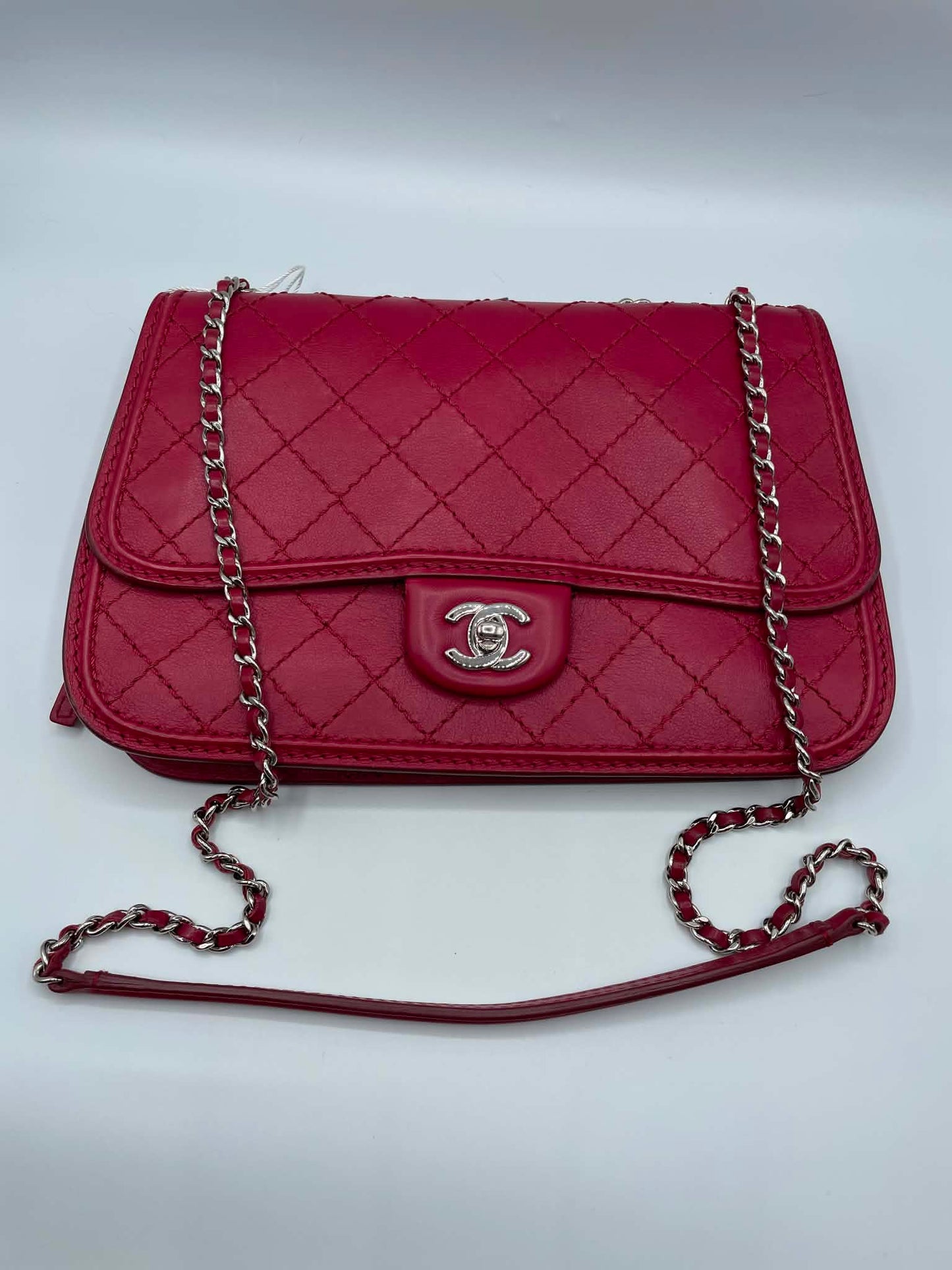 Chanel Double Stitch Shoulder Bag
