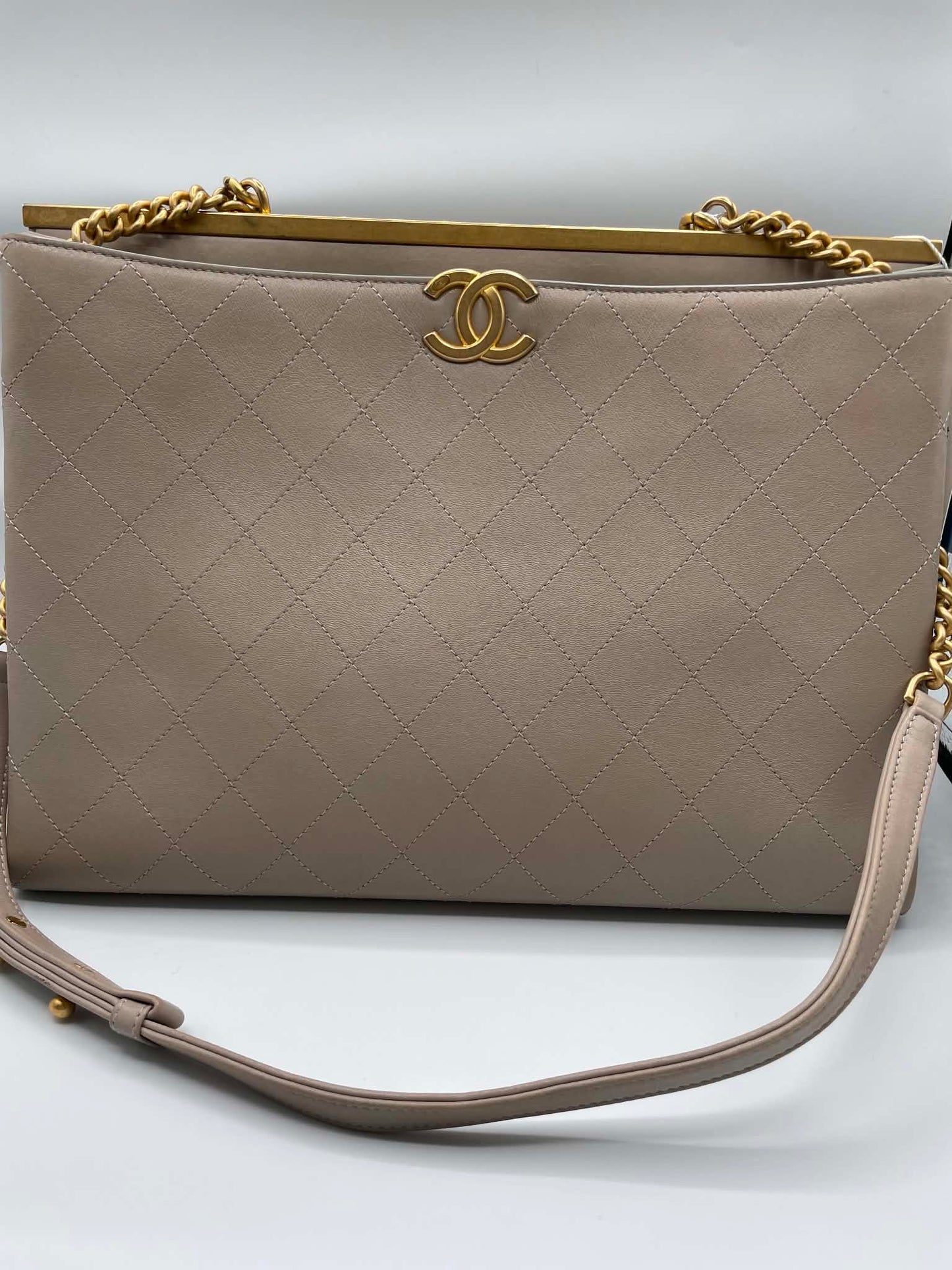 Chanel Large Coco Luxe Shopping Tote