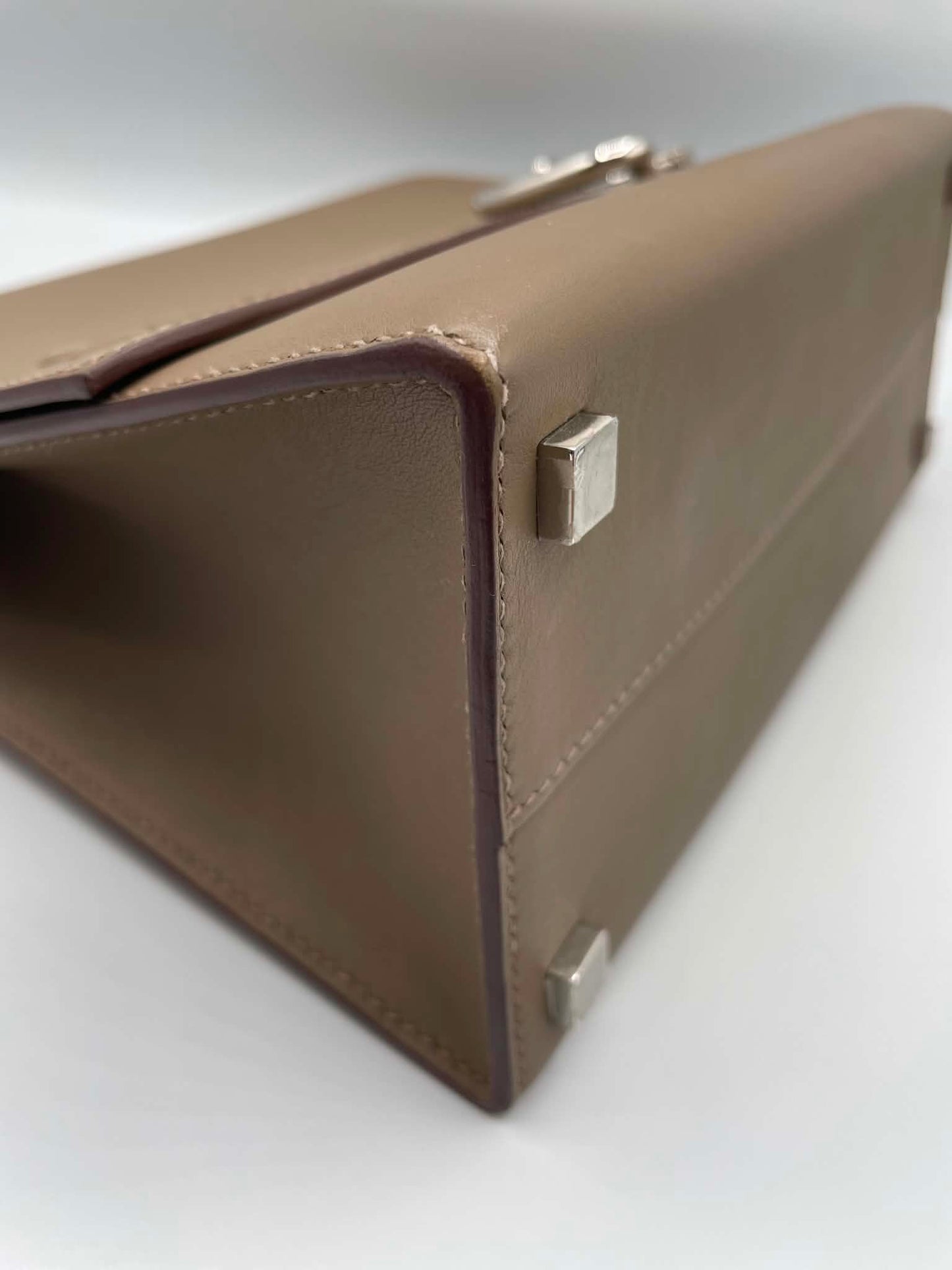 Hermes Swift Boucle Sellier Palladium Hardware