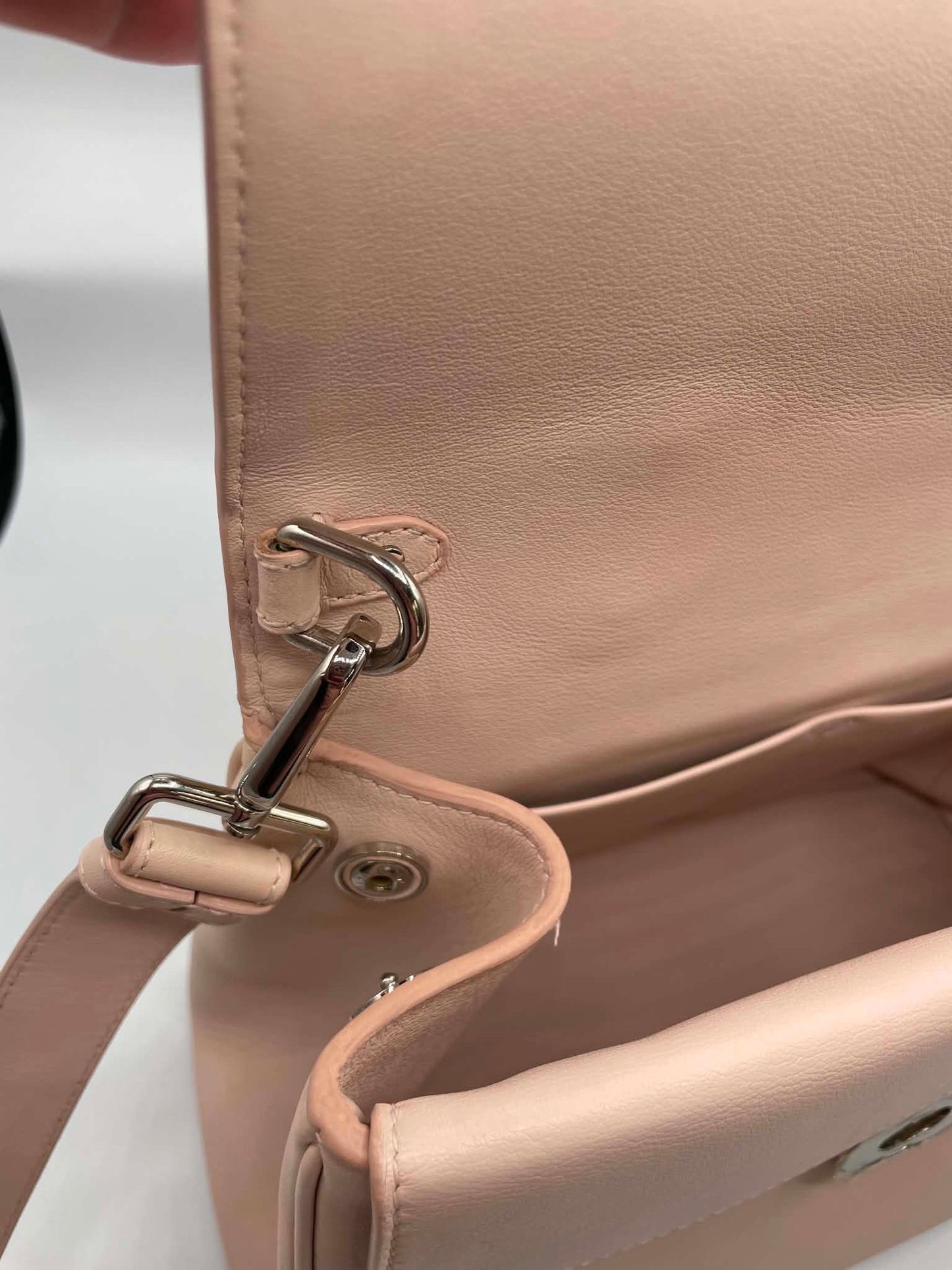 Dior Be Dior Top Handle Bag — Light Pink & Blue Cowhide, Silver Hardware | Pre-Owned