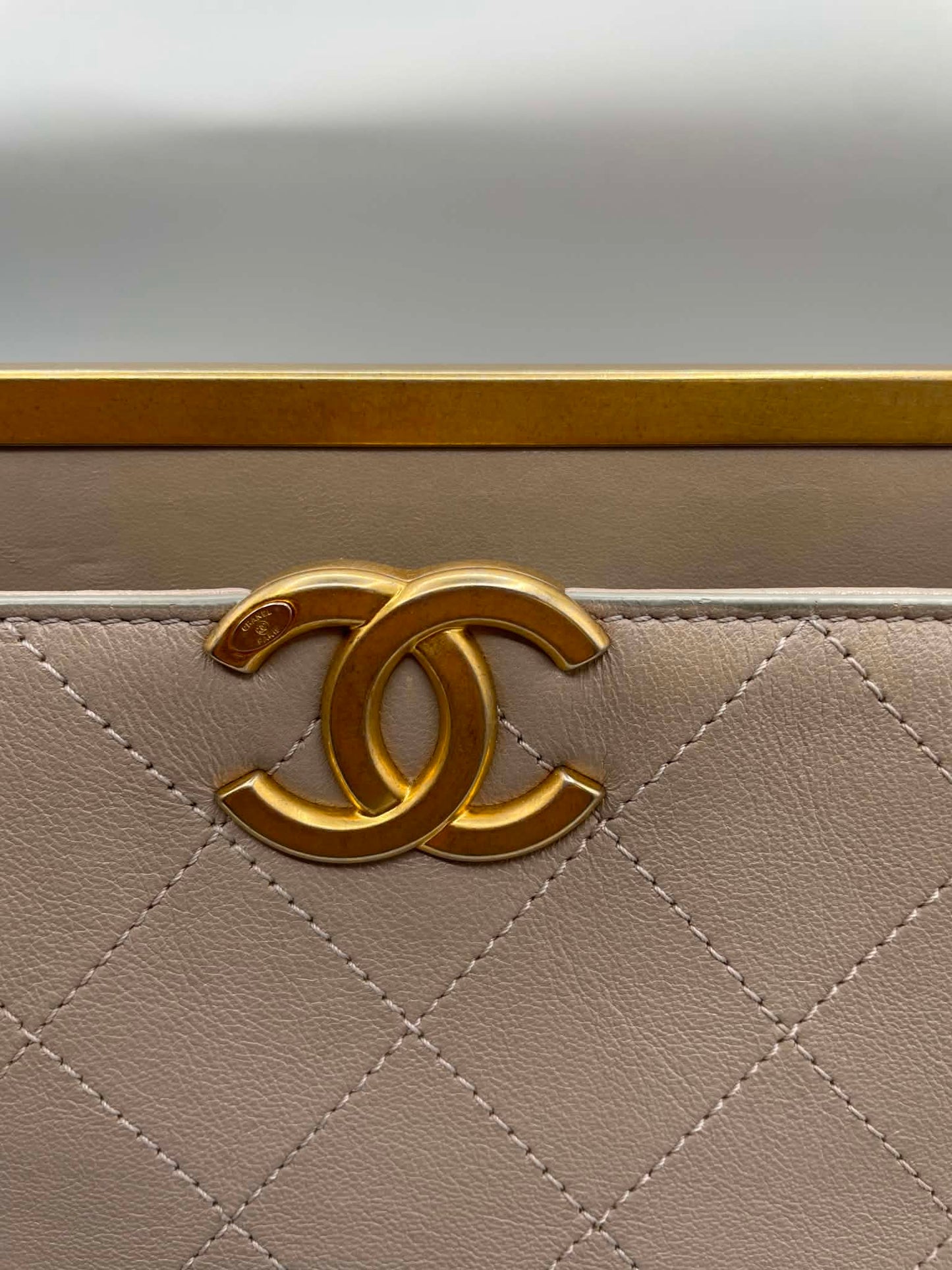 Chanel Large Coco Luxe Shopping Tote