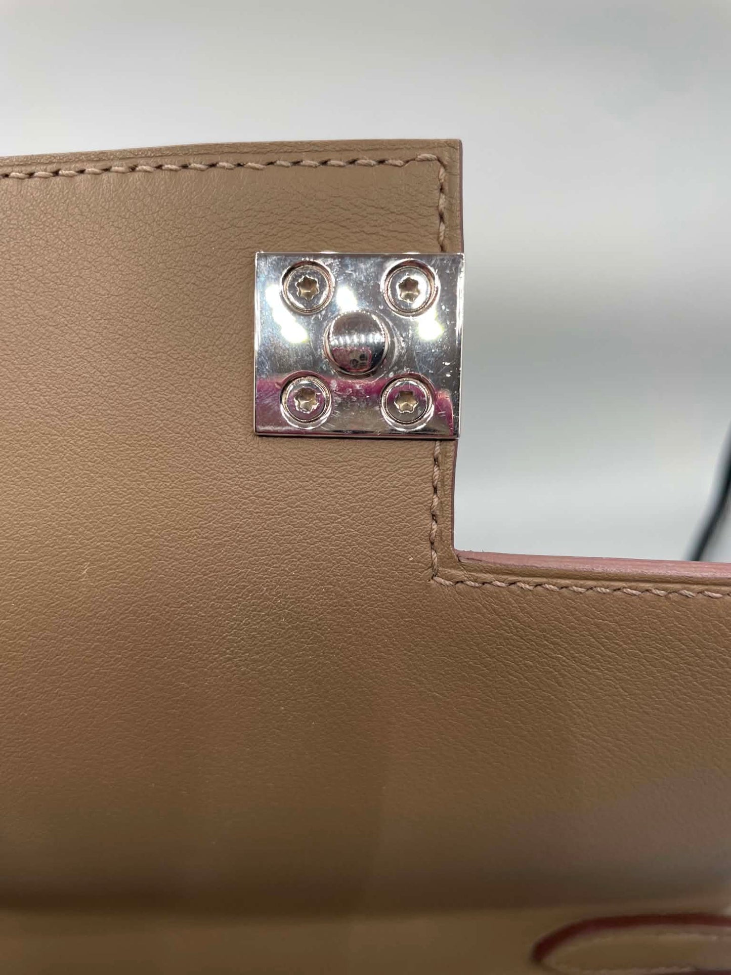 Hermes Swift Boucle Sellier Palladium Hardware