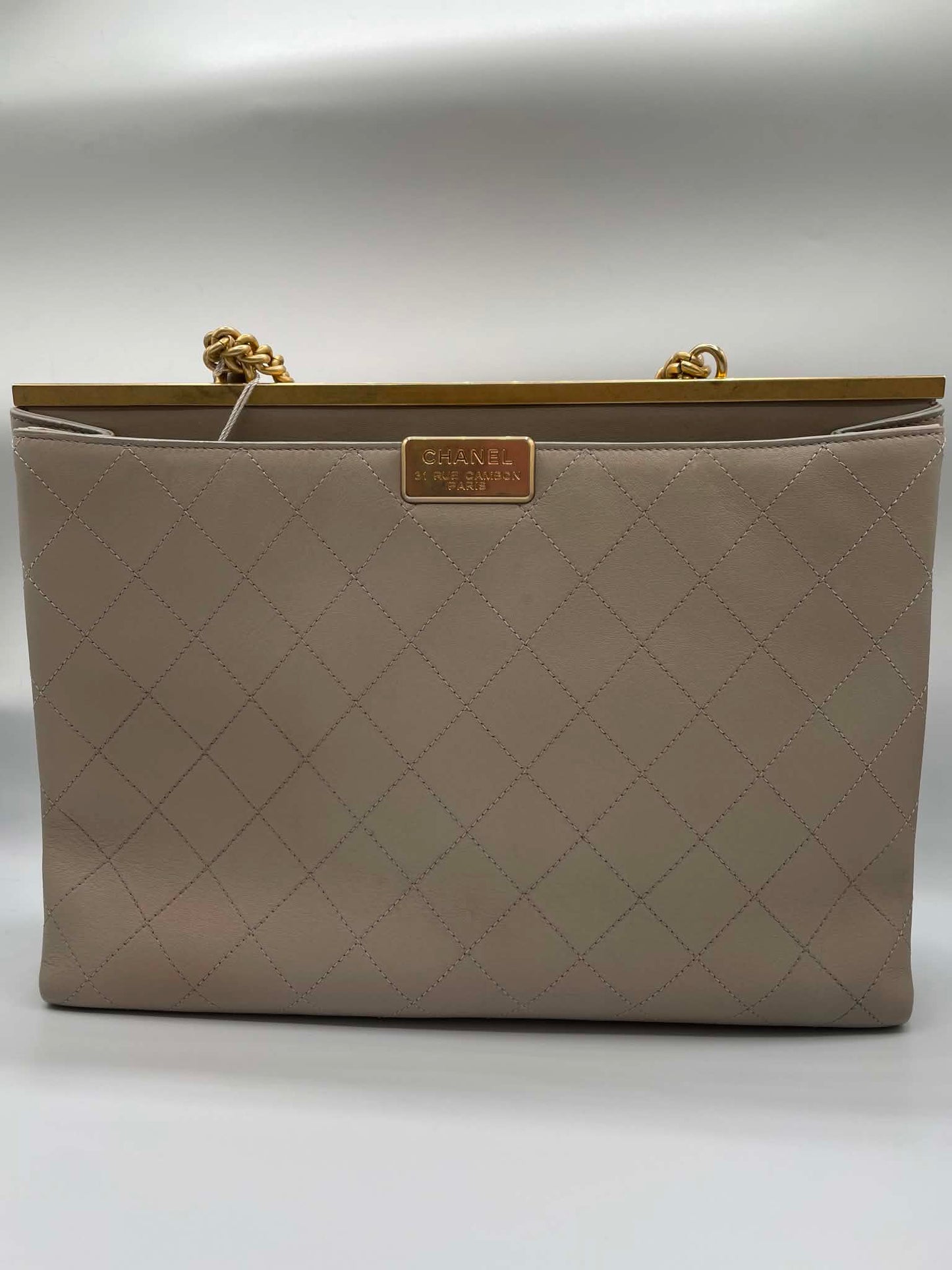 Chanel Large Coco Luxe Shopping Tote