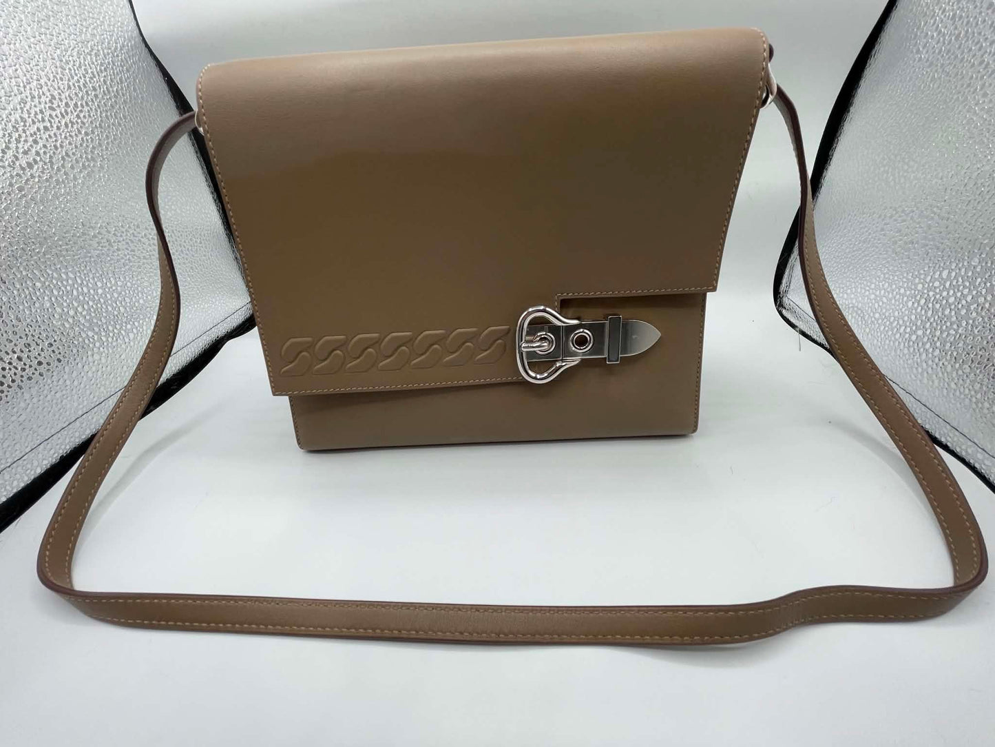 Hermes Swift Boucle Sellier Palladium Hardware