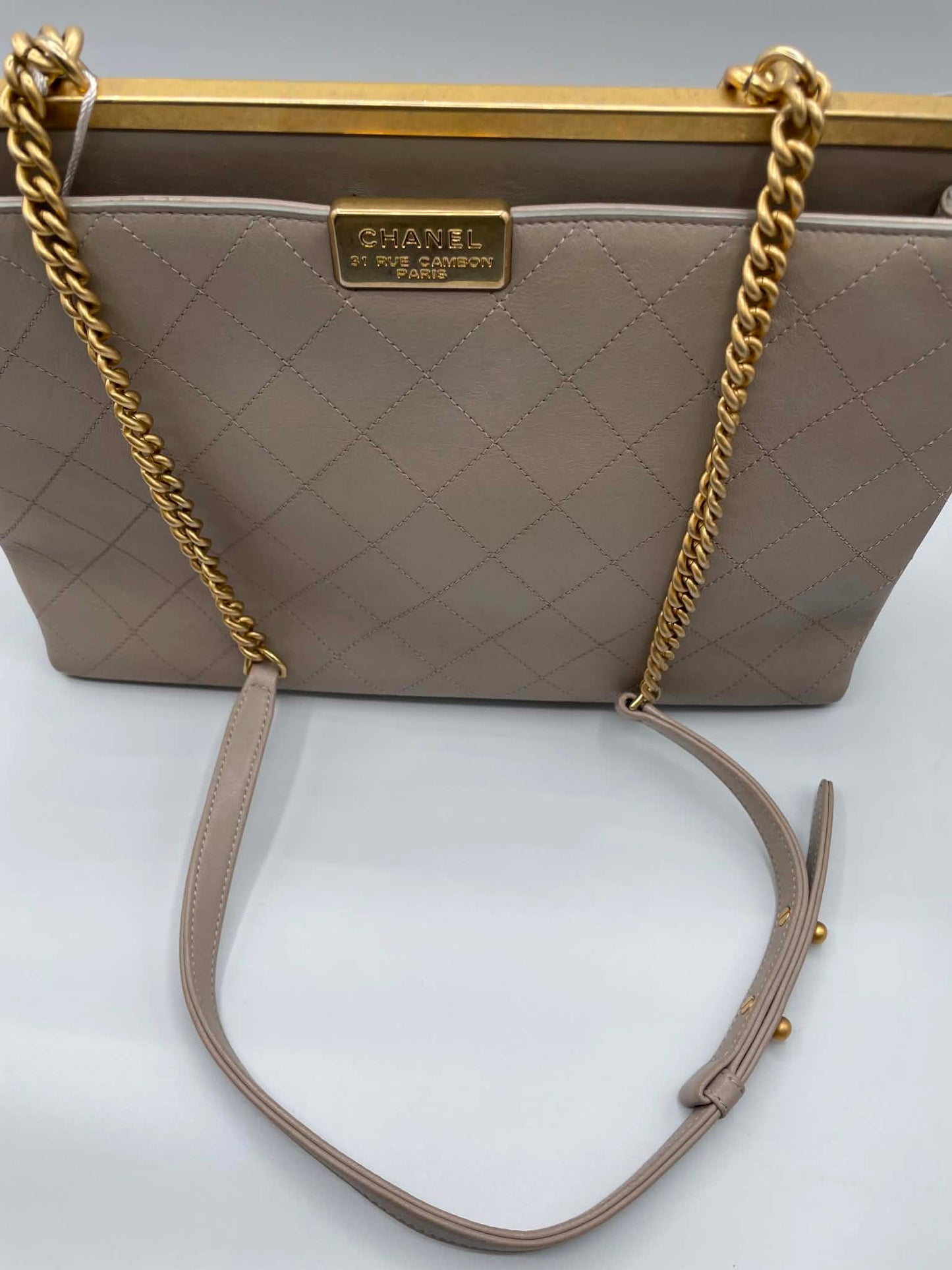 Chanel Large Coco Luxe Shopping Tote